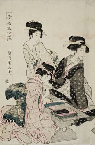 Three women, one writing