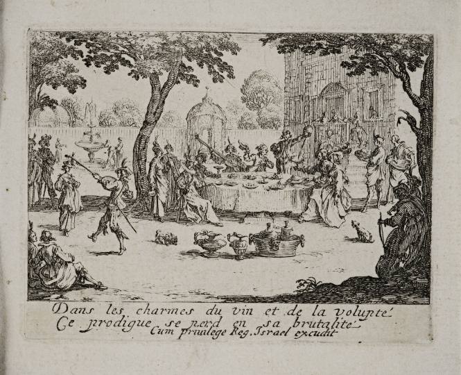 Feasting, from Life of the Prodigal Son (La vie de l’enfant prodigue)