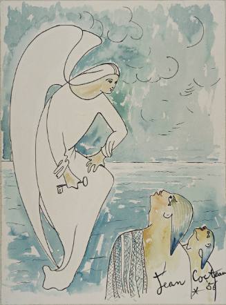 [Figures from Chapelle Saint-Pierre de Villefranche-sur-Mer]