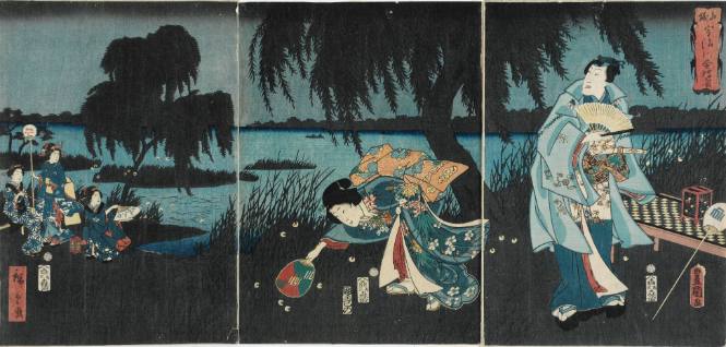 Catching Fireflies Along the Uji