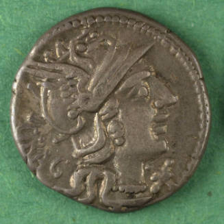 denarius, Roman Republic, 136 BCE