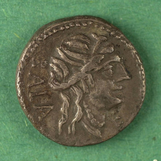 denarius, Roman Republic, 92 BCE