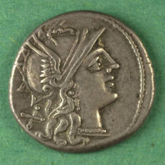 denarius, Roman Republic, 155 BCE