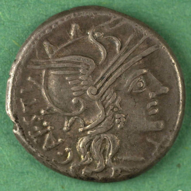 denarius, Roman Republic, 146 BCE