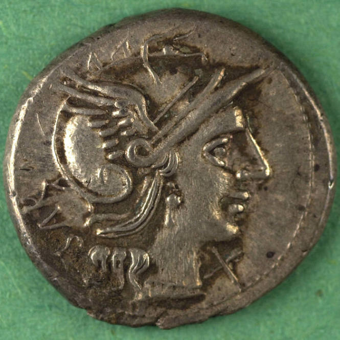 denarius, Roman Republic, 148 BCE