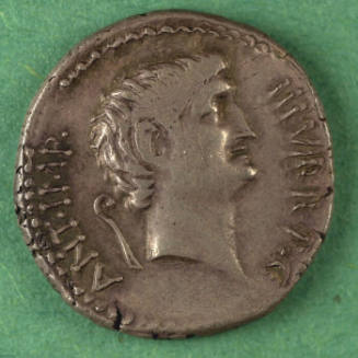 denarius, Triumviral, 40 BCE