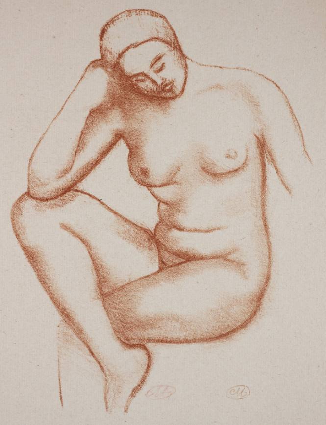 Seated Nude