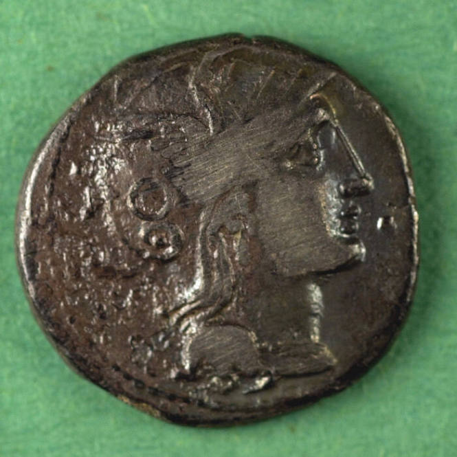 denarius, Roman Republic, 110-109 BCE