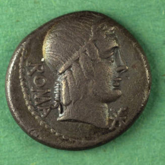 denarius, Roman Republic, 127 BCE