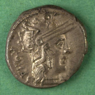 denarius, Roman Republic, 127 BCE
