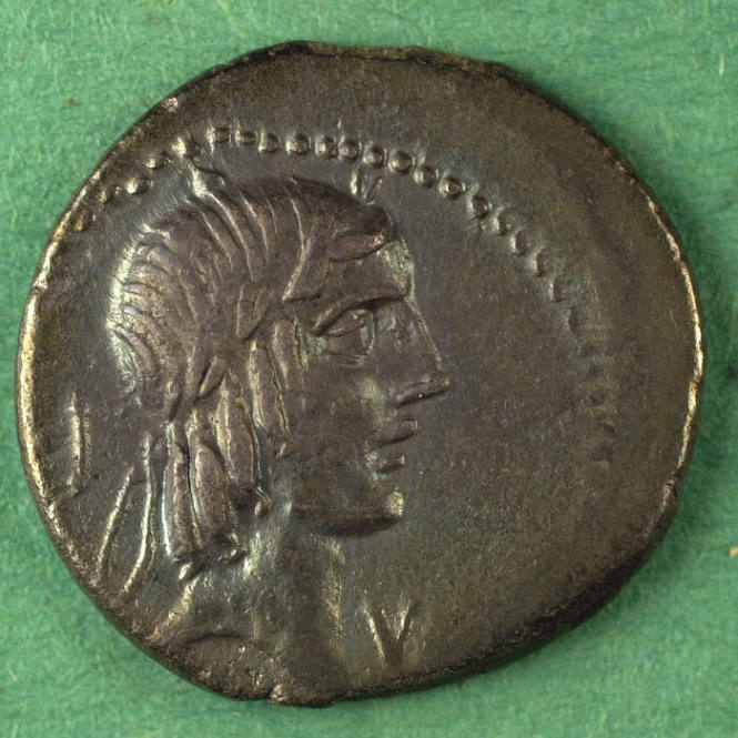 denarius, Roman Republic, 90 BCE