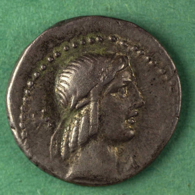denarius, Roman Republic, 90 BCE