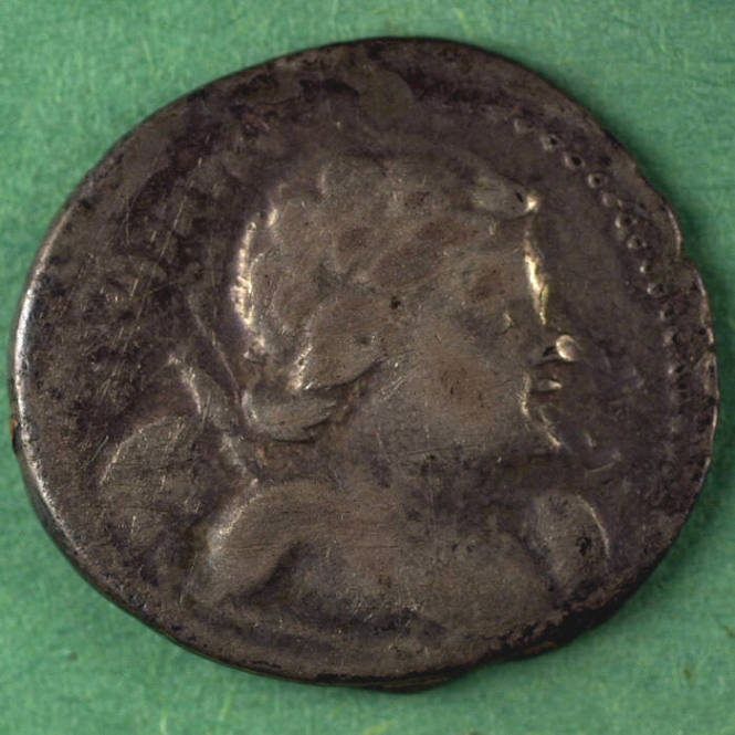 denarius, Roman Republic, 75 BCE