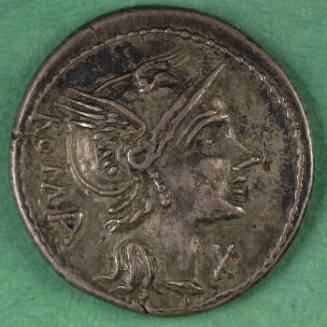 denarius, Roman Republic, 109-108 BCE