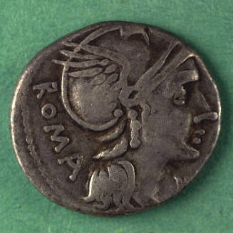 denarius, Roman Republic, 109-108 BCE