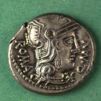 denarius, Roman Republic, 127 BCE