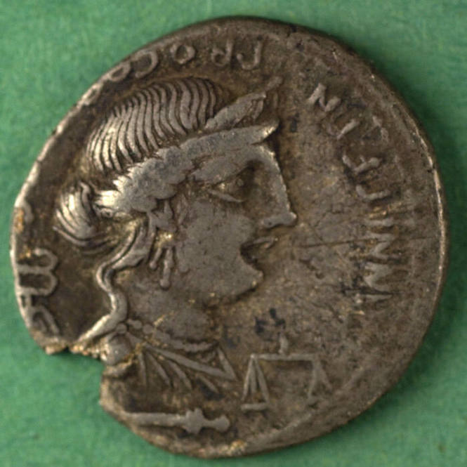 denarius, Roman Republic, 82-81 BCE