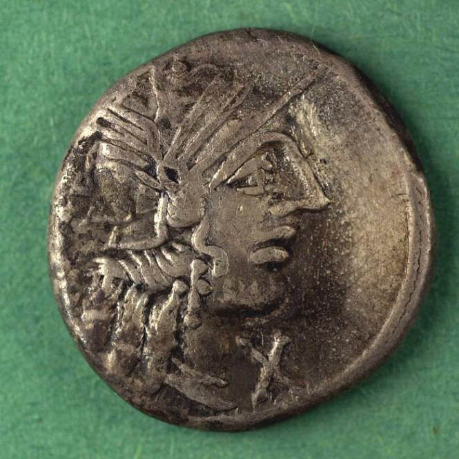denarius, Roman Republic, 123 BCE
