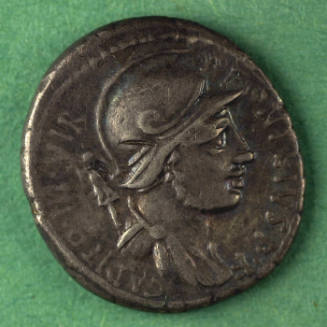 denarius, Roman Republic, 55 BCE