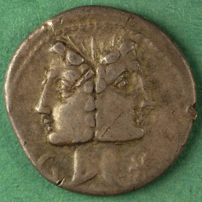 denarius, Roman Republic, 114-113 BCE