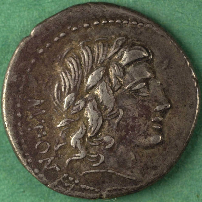 denarius, Roman Republic, 85 BCE