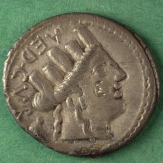 denarius, Roman Republic, 84 BCE