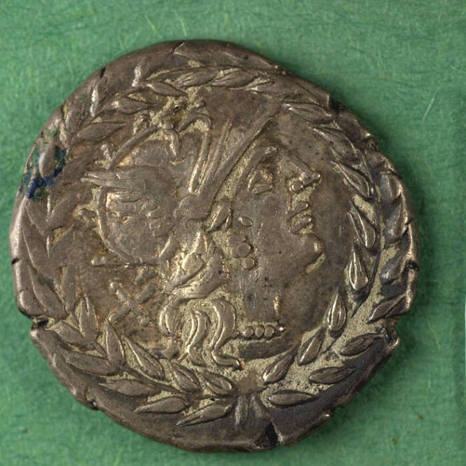 denarius, Roman Republic, 138 BCE