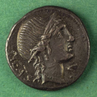 denarius, Roman Republic, 108-107 BCE