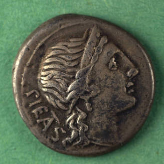 denarius, Roman Republic, 108-107 BCE