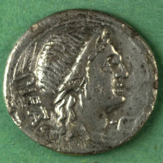 denarius, Roman Republic, 108-107 BCE