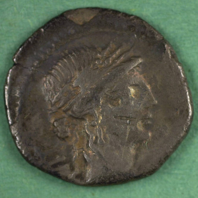 denarius, Roman Republic, 48-47 BCE