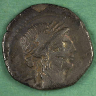 denarius, Roman Republic, 48-47 BCE