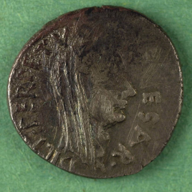 denarius, Roman Republic, 44 BCE