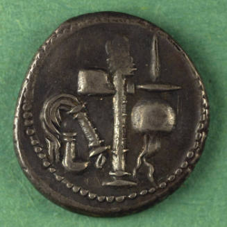 denarius, Roman Republic, 49-48 BCE
