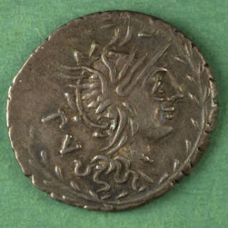 denarius, Roman Republic, 101 BCE