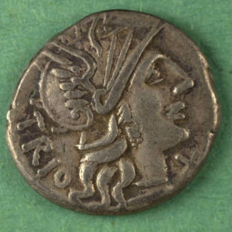 denarius, Roman Republic, 136 BCE