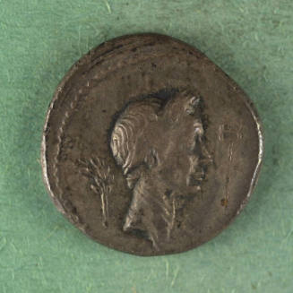 denarius, Triumviral, 42 BCE