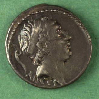denarius, Roman Republic, 56 BCE