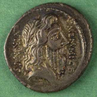 denarius, Roman Republic, 56 BCE