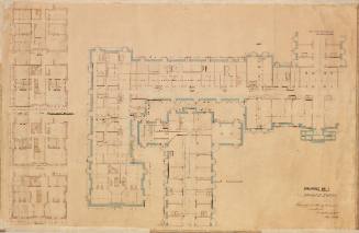 Cellar plan (drawing no. 1), Main Building