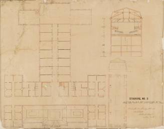 Drawing no. 5, attic plan, Main Building