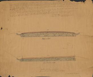 Section of Main Roads for Grounds of Vassar Female College