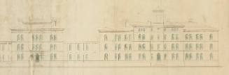 Fragment of college building