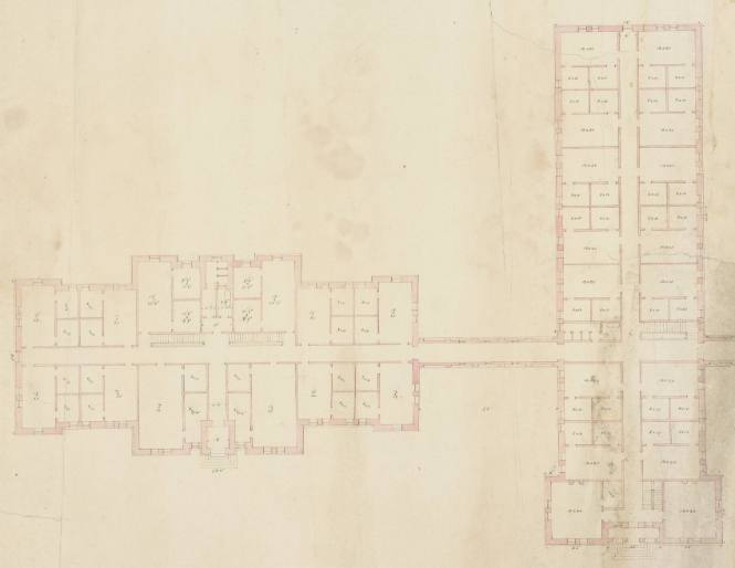 Fragment of floor plan