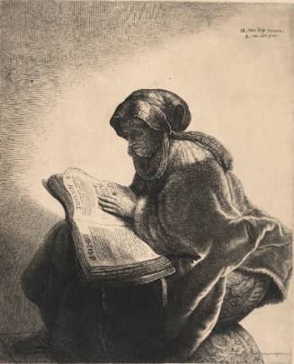 Old Woman Reading, or the Prophetess Anna