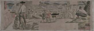 Study for Mural in Rhinebeck, New York, Post Office