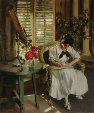 Girl Writing