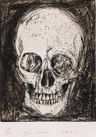 Nine Studies for Winter Dream (Skull)