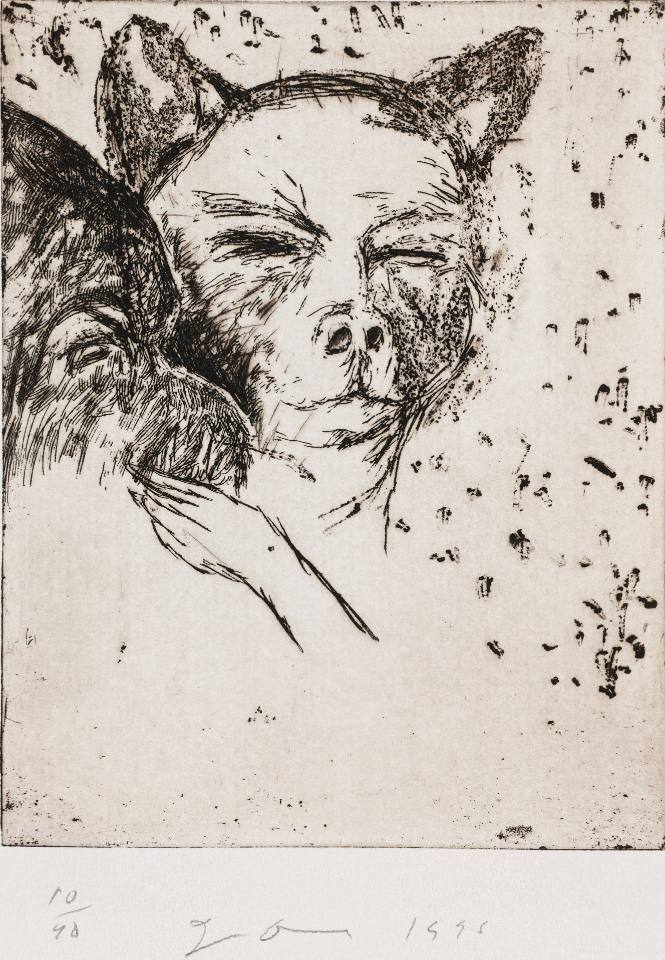 Nine Studies for Winter Dream (Cat)