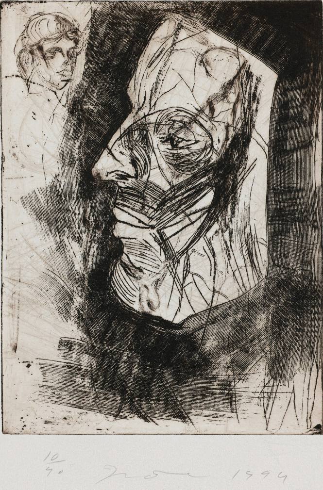 Nine Studies for Winter Dream (Profile of a Face)